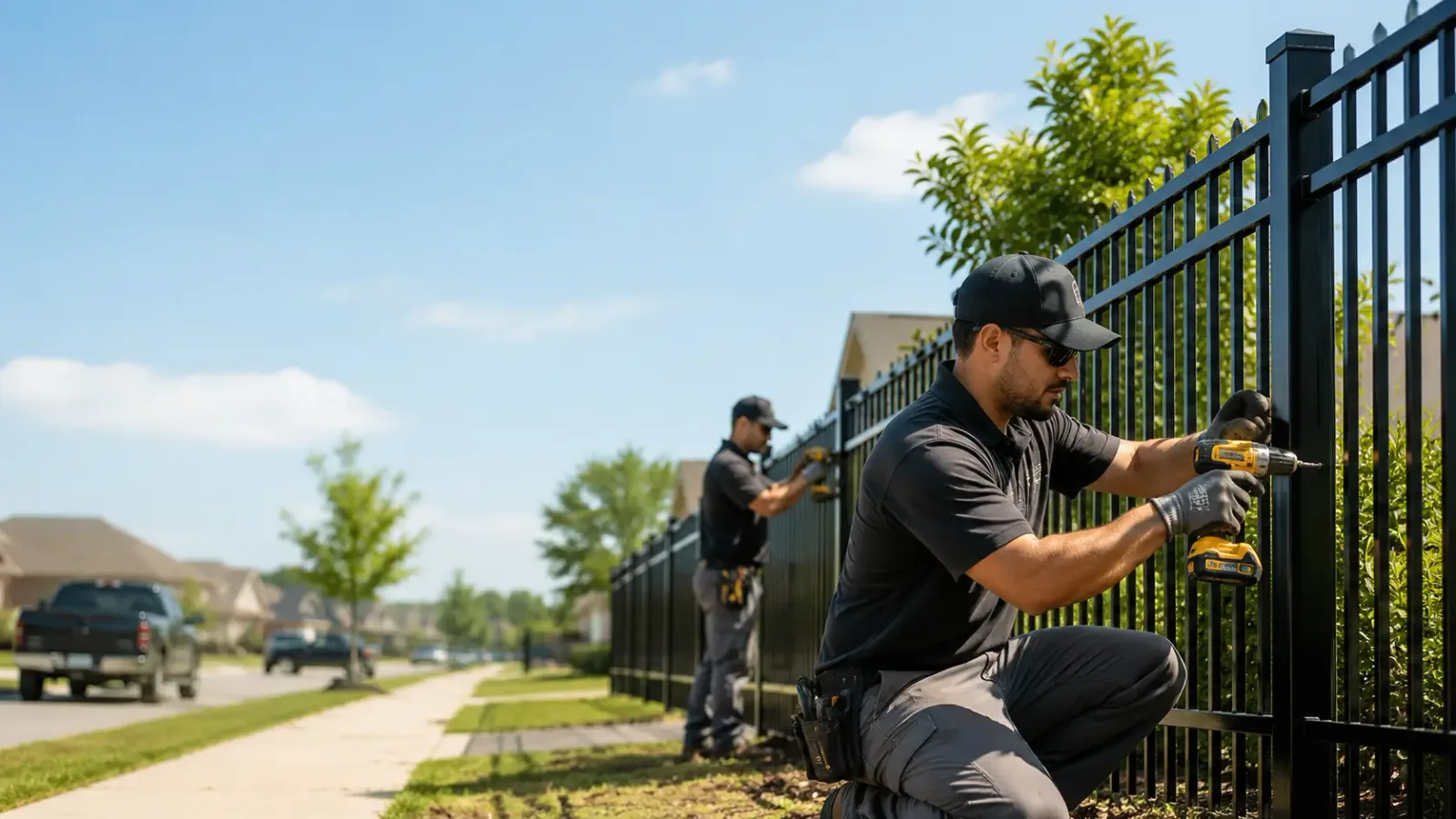 Metal Fence Installation in Frontenac, MN